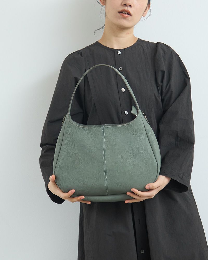 「marucoワンショルダーバッグ」キャットブルー