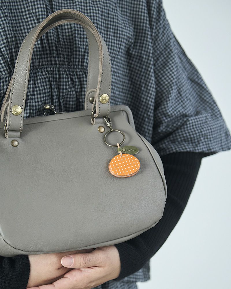 バッグにつけても可愛い「森の果実 キーリング みかん」