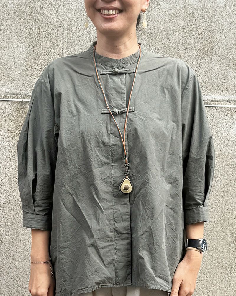 ユニークなアボカドデザインのネックレスにすることもできます♪