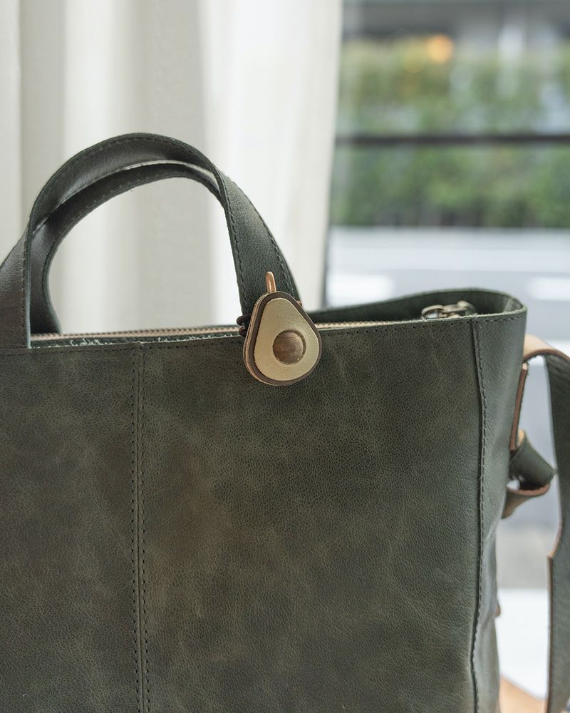 「森の果実 ヘアゴム」 アボカド