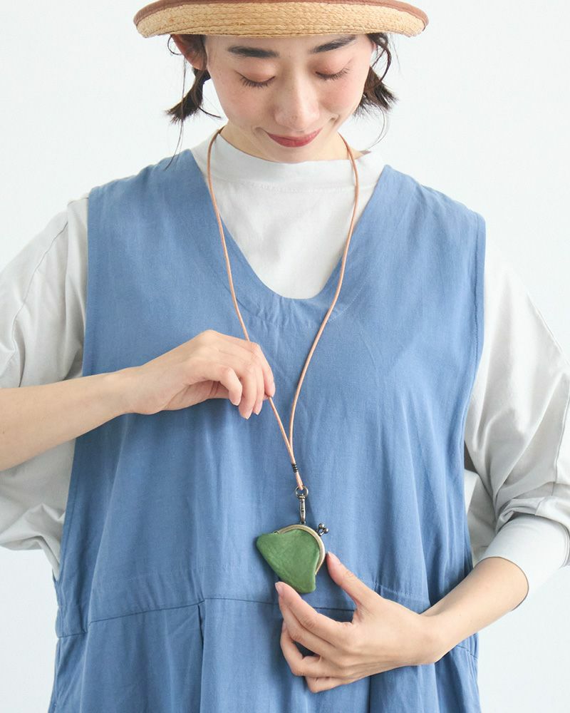 がま口の色：リーフグリーン