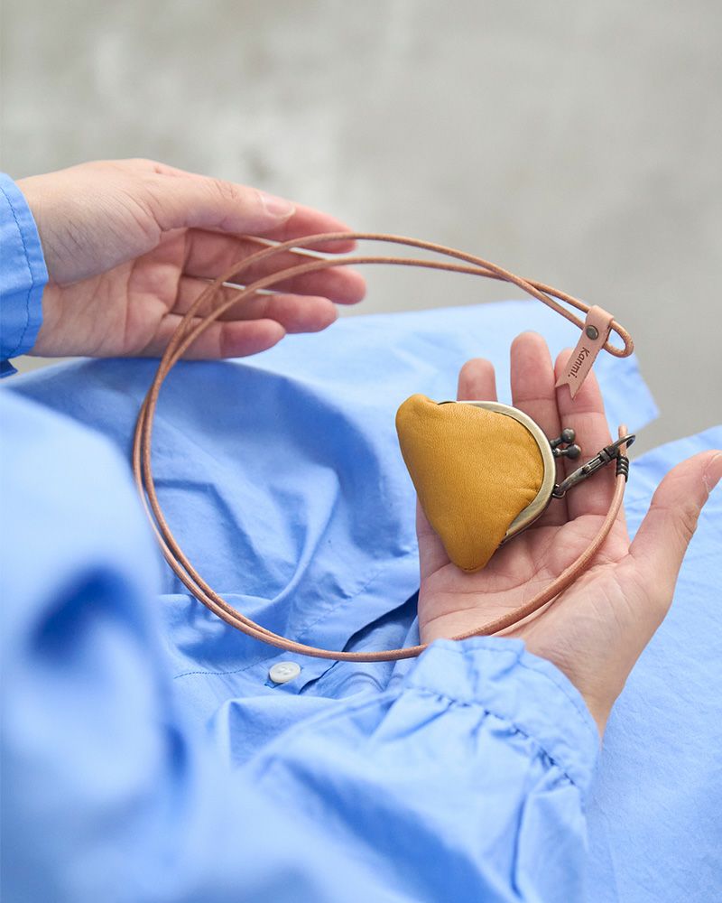 がま口の色：キャラメル