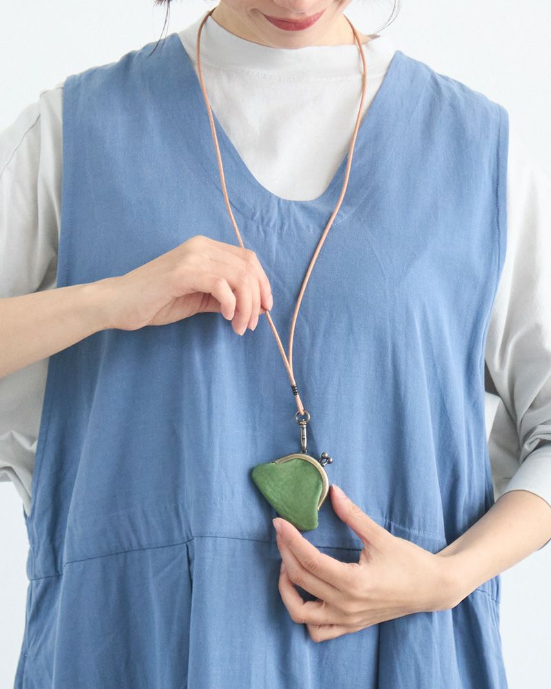 がま口の色：リーフグリーン