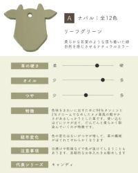 革サンプルA : ナバル　リーフグリーン
