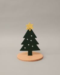 レザースタンド クリスマスツリー：Mサイズ