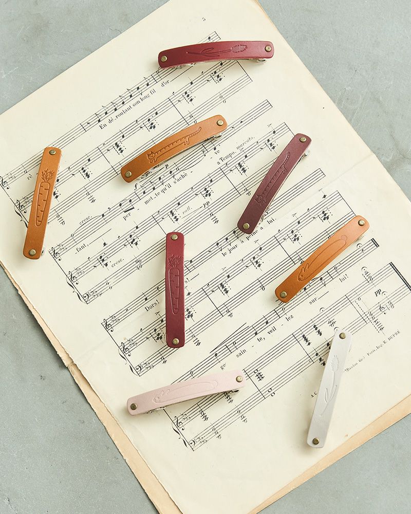 mi chi bata バレッタ　4柄（各2色）