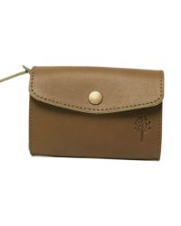 ミニウォレットの色：オリーブグリーン