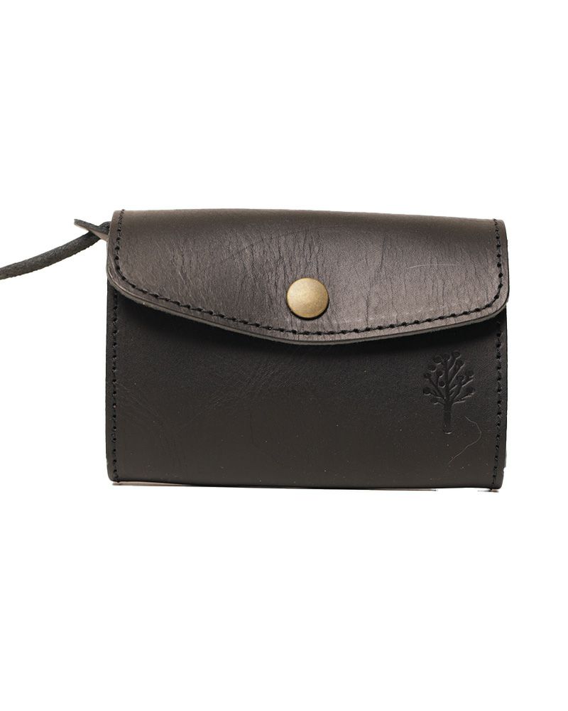 ミニウォレットの色：ブラック