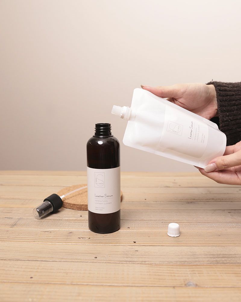 レザーセラム　リフィル（100％NATURAL　LEATHER CLEANER）