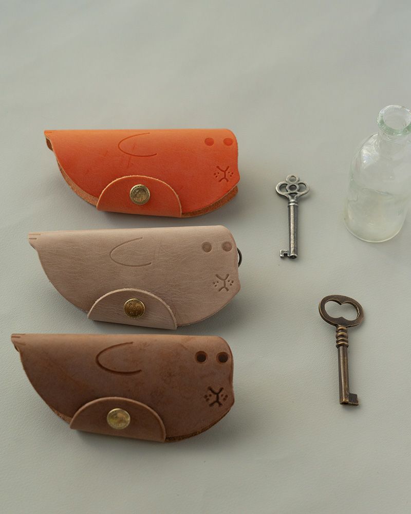 アニマル キーケース：アザラシ3色