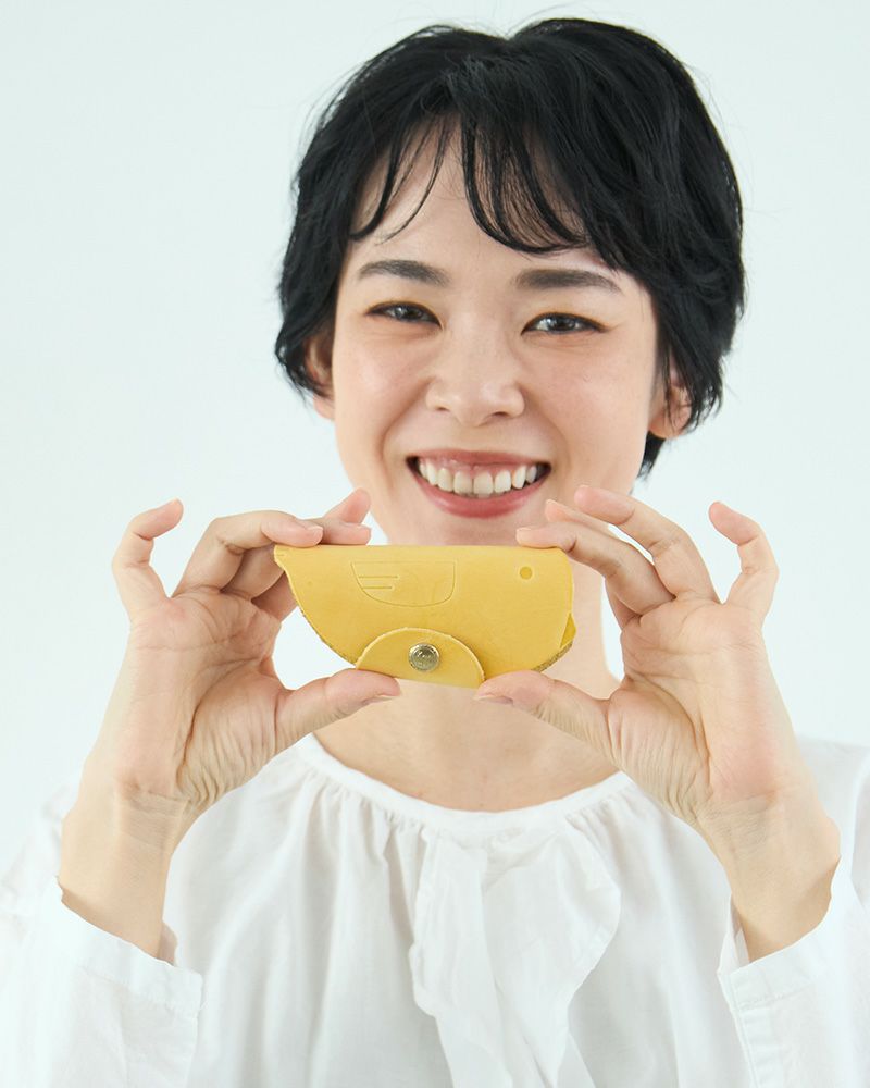 アニマル キーケース トリ カナリーイエロー	