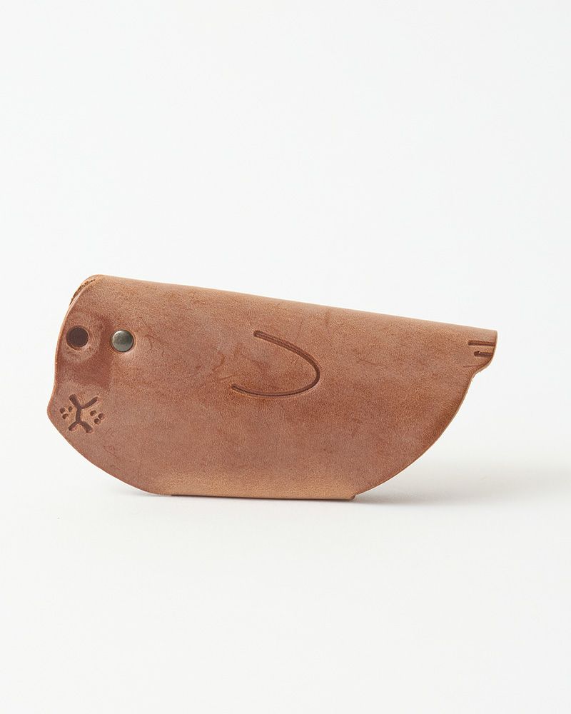 アニマル キーケース アザラシ ココアブラウン	