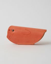 アニマル キーケース アザラシ コーラルオレンジ	