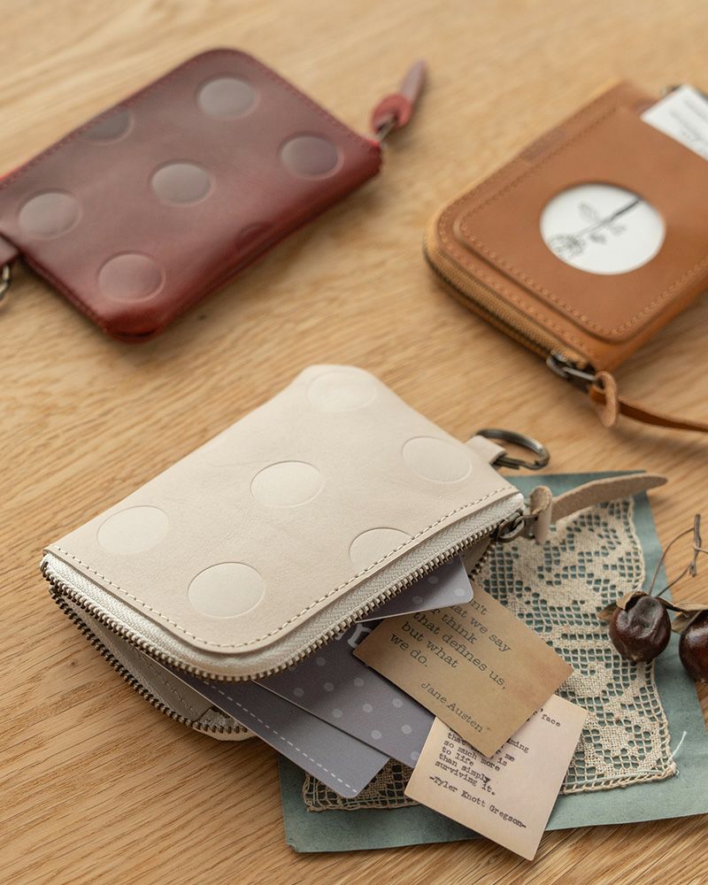 キャンディ L型カードパスケース全5色