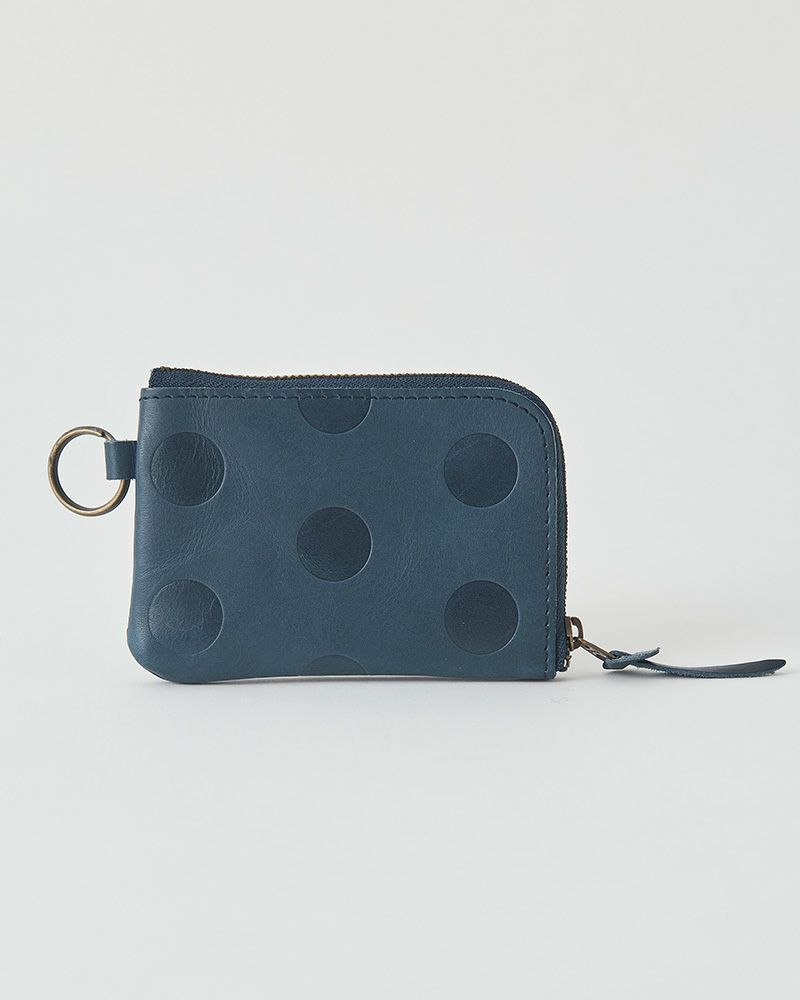 キャンディ Ｌ型カードパスケース ネイビー	