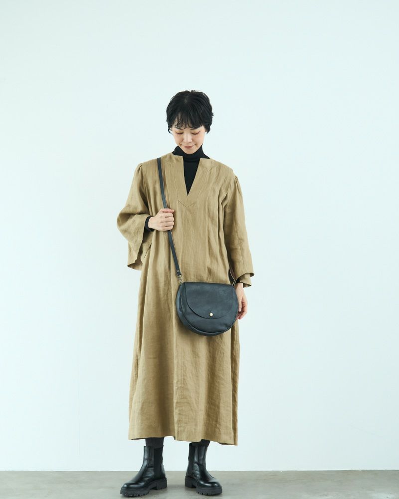 「fuwari ポシェット」ブラック