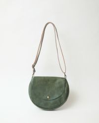 「fuwari ポシェット」グリーンブルー