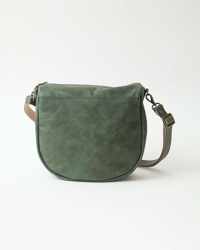 「fuwari ショルダーバッグ」グリーンブルー