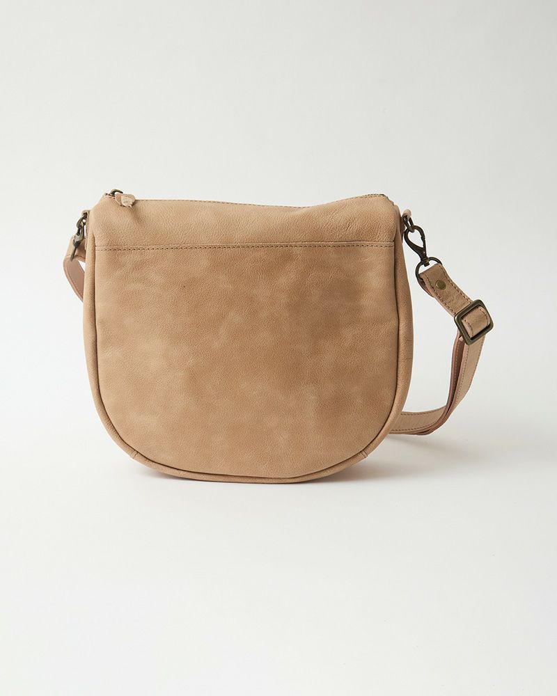 「fuwari ショルダーバッグ」グレージュ