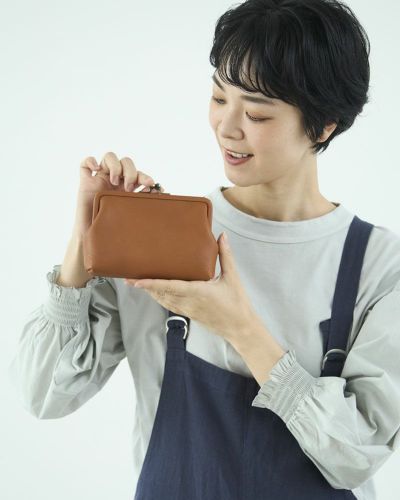 itsu mono がま口ポーチ(M)