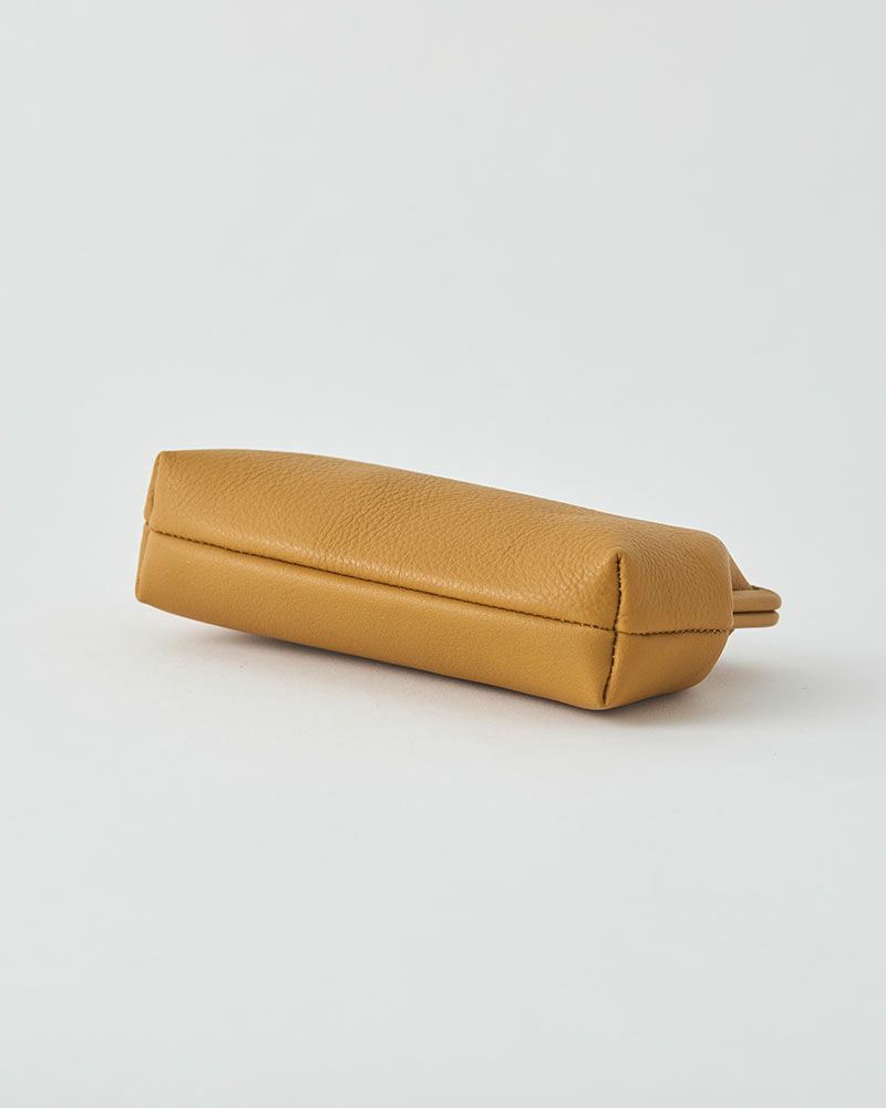 itsu mono がま口ポーチ(M)　マスタード