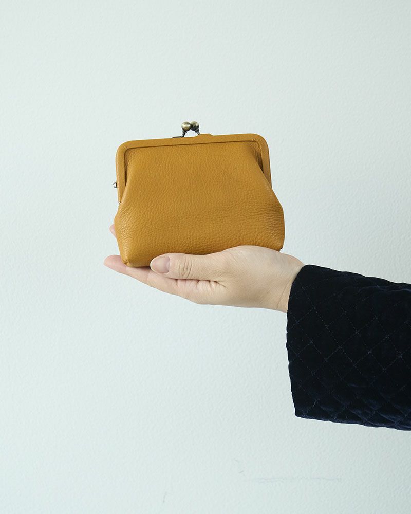 itsu mono スクエアがま口ポーチ(S)