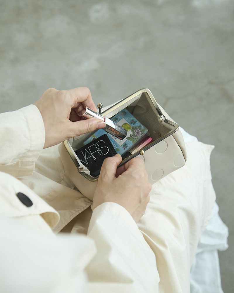 キャンディ バルーンがま口ポーチ バニラ