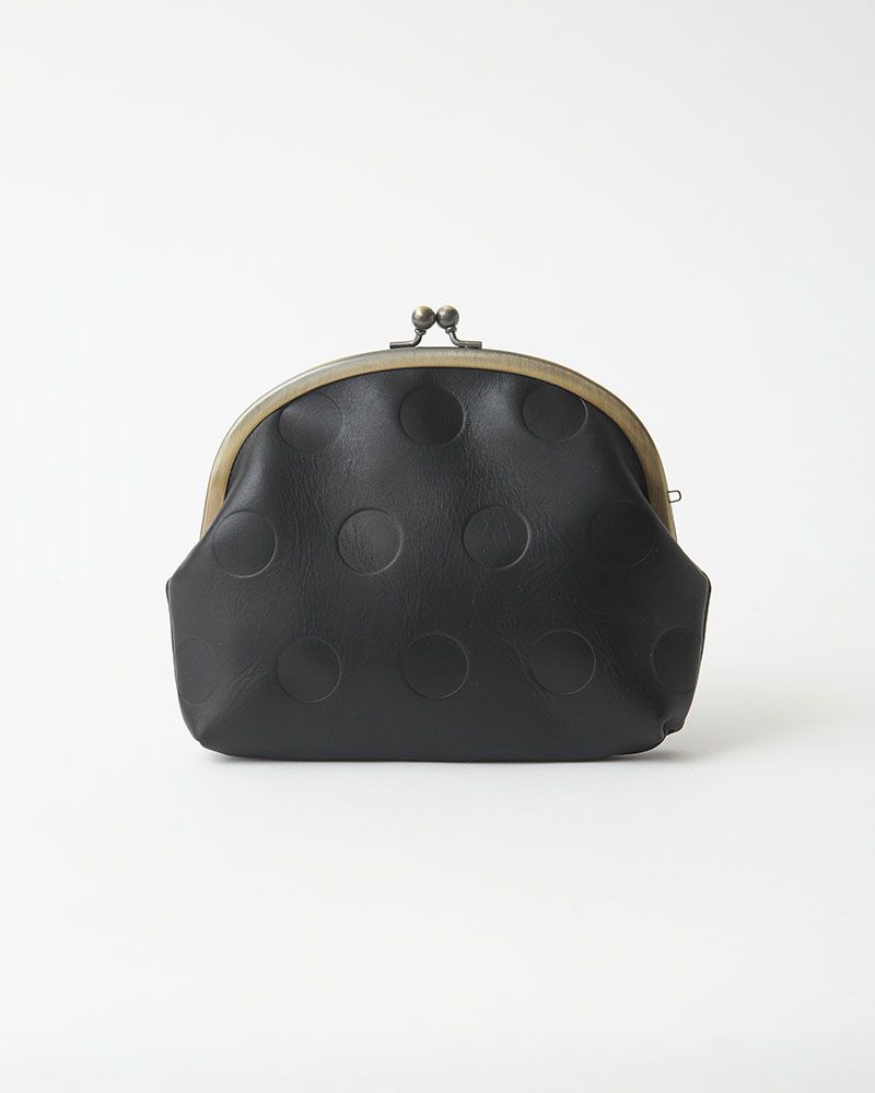 キャンディ アーチがま口ポーチ　　ブラック