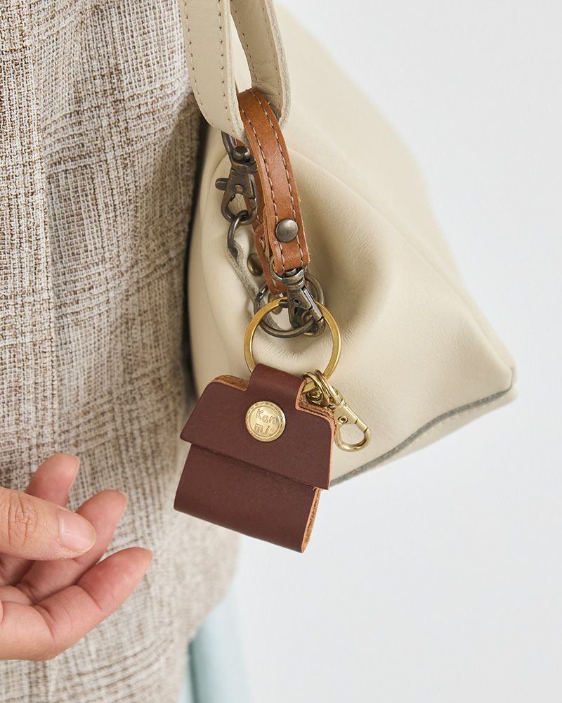 「フリー ミニストラップ」アッシュグレー