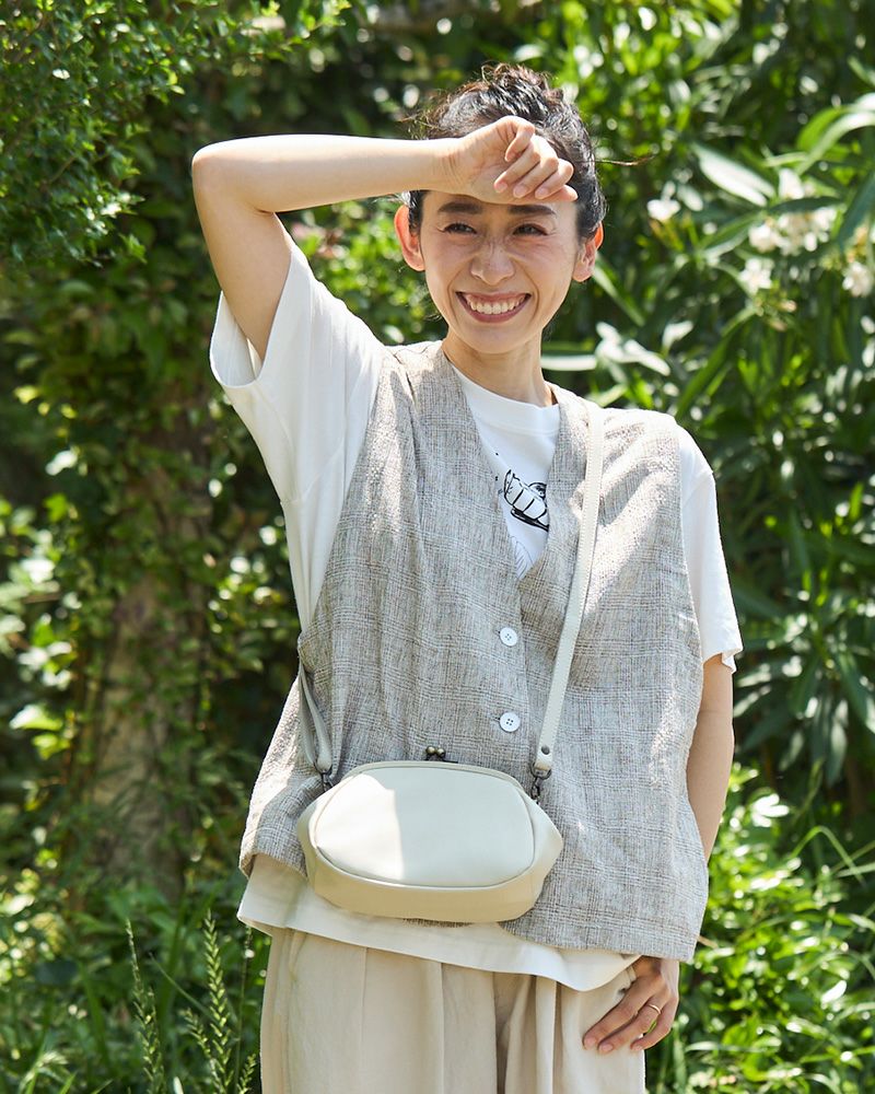 雨の日も晴れの日も寄り添う「All story がま口ポシェット」