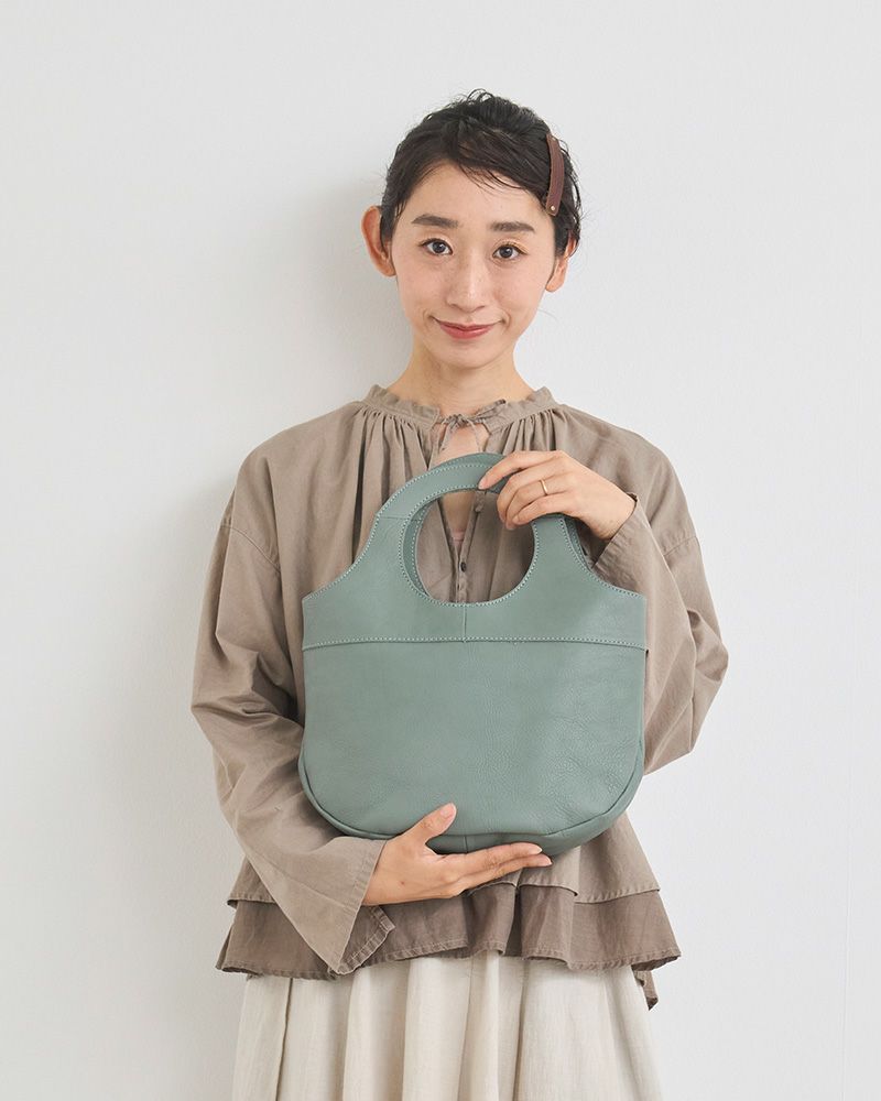 Kanmi.ドーナツバッグ　(キャットブルー)