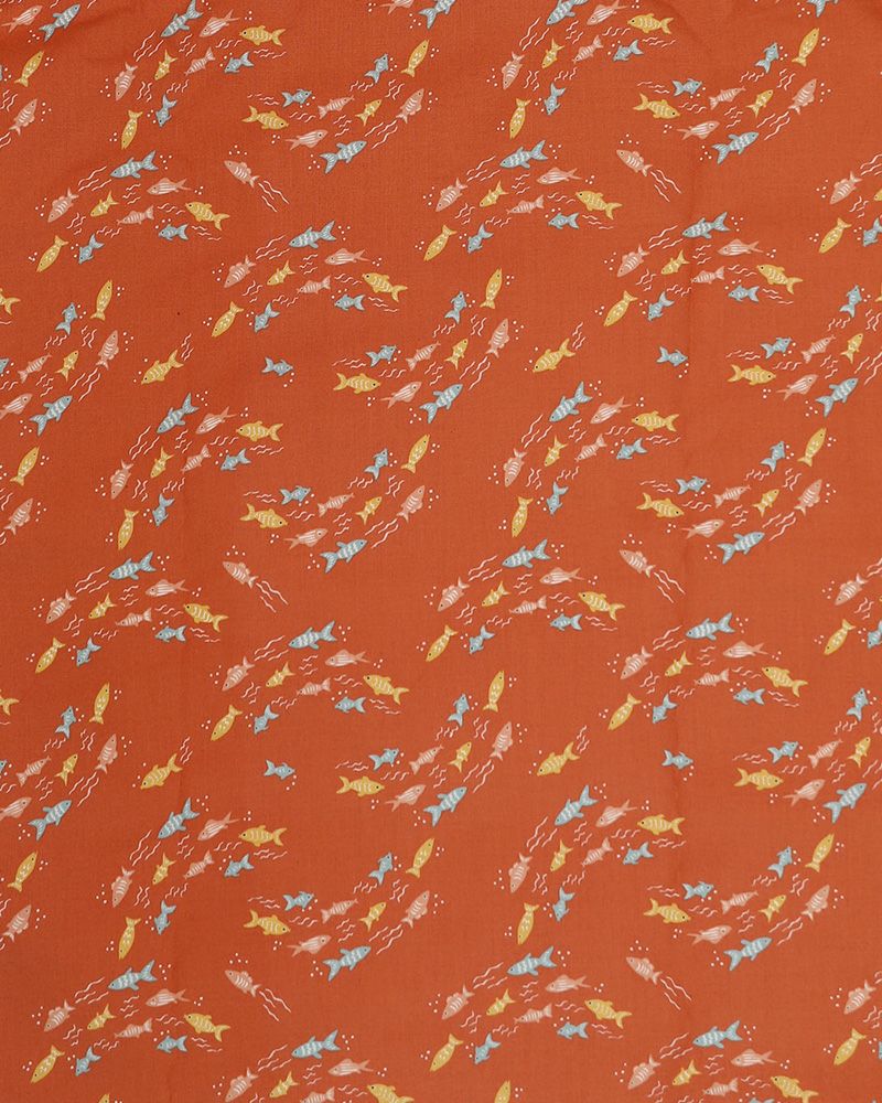 さかなのゆめ：水の中で描く夢が、やさしく揺れて朝を迎える。