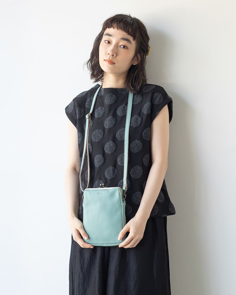 20%OFF》【撮影サンプル】「フカフカ がま口 スマートポシェット