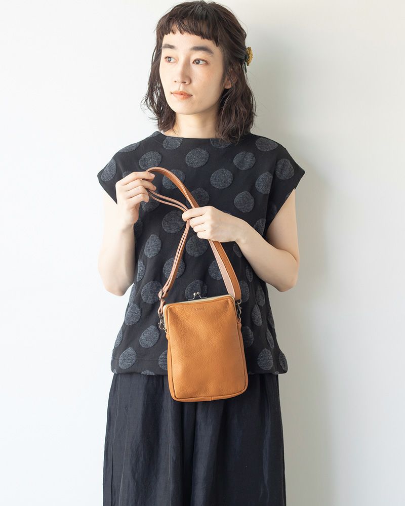 20%OFF》【撮影サンプル】「フカフカ がま口 スマートポシェット