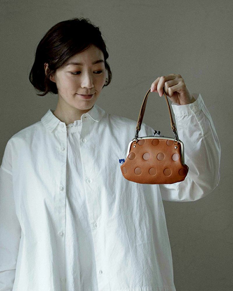 竹千代2016 ハンドメイド本革親子がま口長財布 本革 がま口 長財布